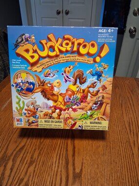 Buckaroo! Board Game Complete by Milton Bradley
